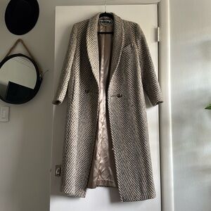 Vintage BillyCoat 100% Wool Trench Coat